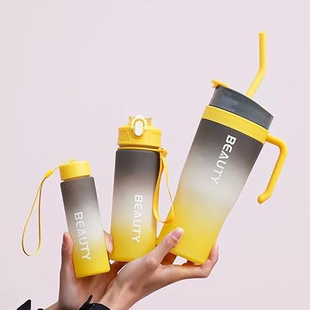 Water Bottle Set with Carrier, 3 Sizes - Image 2