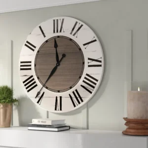 Ayana Wood Wall Clock