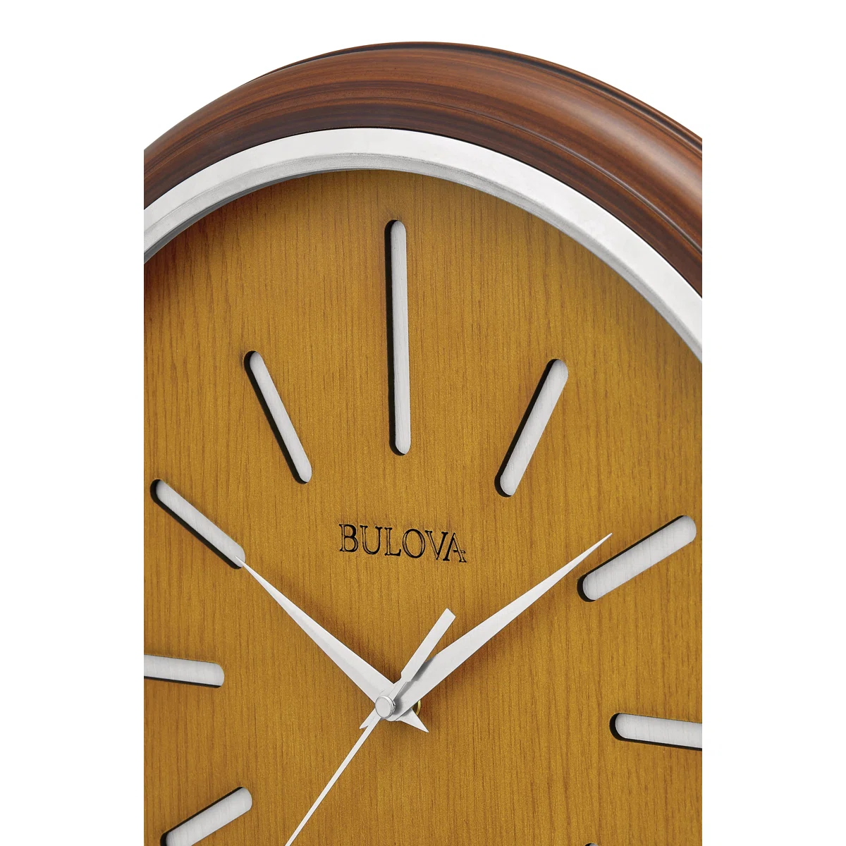 Elmyra Mid-Century Wood Wall Clock, C4346 - Image 4